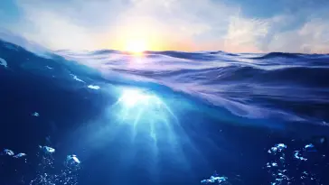 Deep Ocean and Sunset live wallpaper download