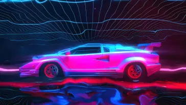 Lamborghini Countach live wallpaper download