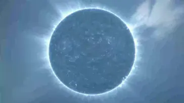 Blue Solar Flare live wallpaper download