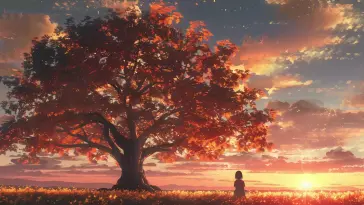 Large Oak live wallpaper download