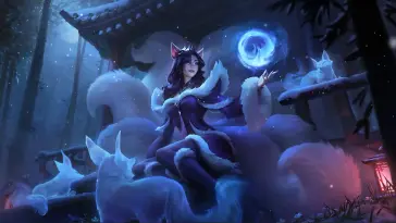 Midnight Ahri live wallpaper download