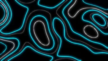 Liquid Lines Cyan live wallpaper download