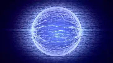 Blue Sphere With Shine live wallpaper download