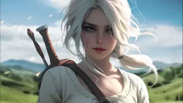 Ciri (The Witcher) live wallpaper download
