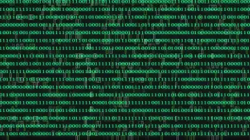 Green Binary Code live wallpaper download