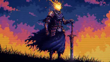 Retro Pixel Warrior live wallpaper download