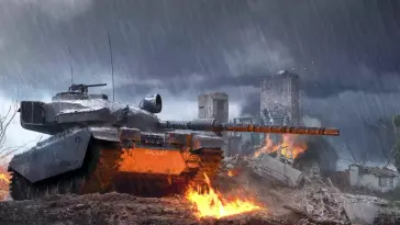 Battle in World of Tanks live wallpaper download