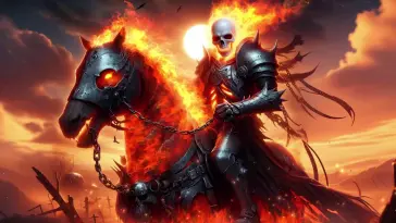 Flaming Ghost Rider live wallpaper download