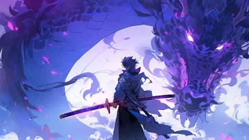 Anime Boy and Dragon live wallpaper download