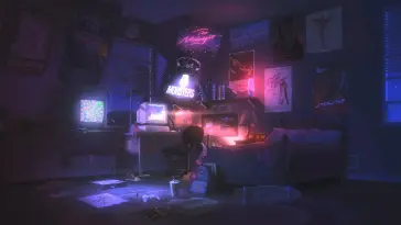 Retro Room live wallpaper download