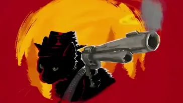 Black Cat Gun live wallpaper download