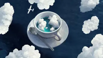 Plane in Cup live wallpaper download