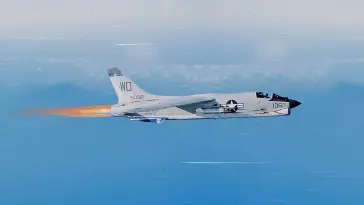Aircraft F-8 Crusader live wallpaper download