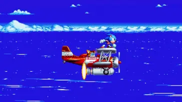 Sonic on Plane live wallpaper download