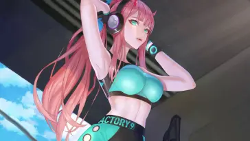Zero Two in Sporty Style live wallpaper download
