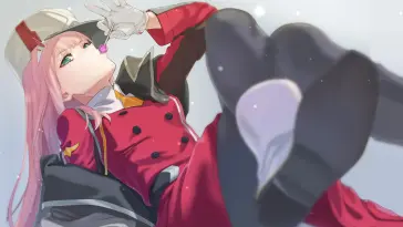 Zero Two With Lollipop live wallpaper download