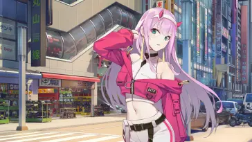 Zero Two 002 live wallpaper download