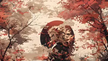 Rengoku Autumn live wallpaper download