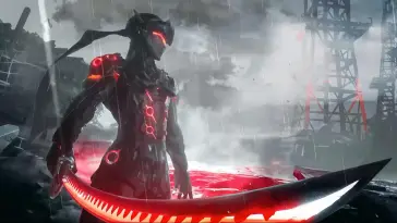 Genji Blade in the Rain live wallpaper download