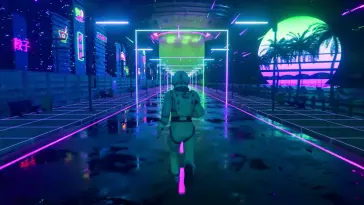 Spaceman Running live wallpaper download
