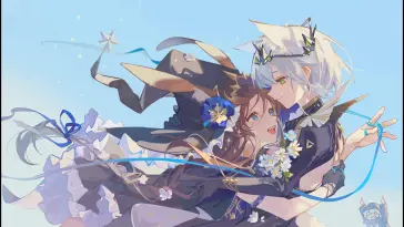 Kelsey & Amiya From Arknights live wallpaper download