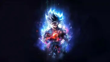 Goku Explosive Aura live wallpaper download