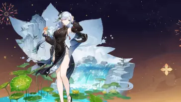 Shenhe - Frostflower Dew live wallpaper download
