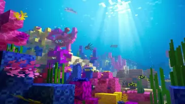 Minecraft Aquarium live wallpaper download