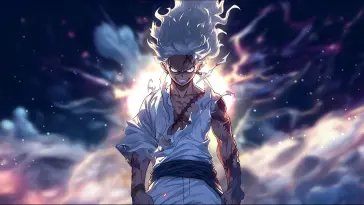 Luffy Smiling (Gear 5) live wallpaper download