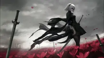 2B Blade of Automata live wallpaper download
