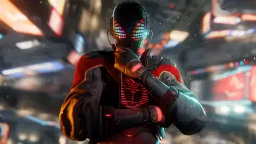 Miles Morales Cyberpunk live wallpaper download