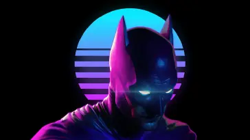 Batman Neon Pink live wallpaper download