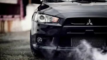 Mitsubishi With Smoke live wallpaper download