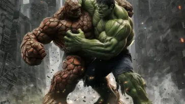 Hulk vs Thing live wallpaper download