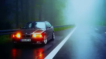BMW E36 Flashing Lights live wallpaper download