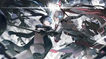 Punishing Gray Raven X BLACK ROCK SHOOTER live wallpaper download