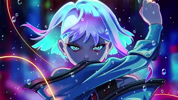 Lucyna (Cyberpunk Edgerunners) live wallpaper download