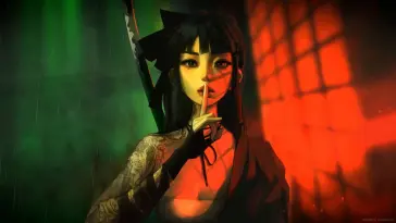Silent Samurai Girl live wallpaper download