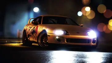TOYOTA SUPRA Under the Rain live wallpaper download