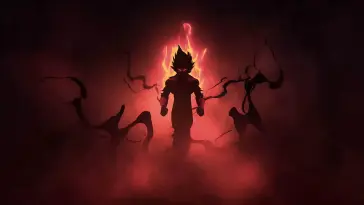 Crimson Dark Vegeta live wallpaper download