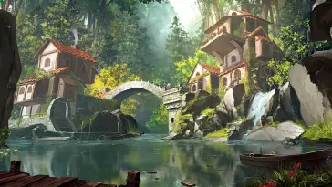 Forest Village live wallpaper download