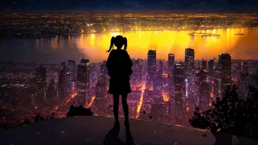 Cityscape Silhouette live wallpaper download