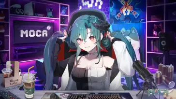 Streamer Girl live wallpaper download