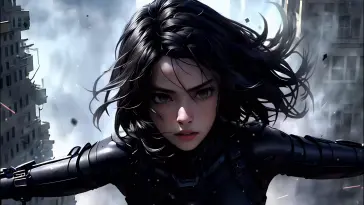 Alita Cybernetic Warrior live wallpaper download