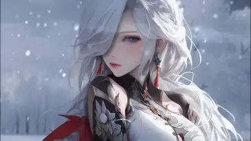 Shenhe: Frozen Grace live wallpaper download