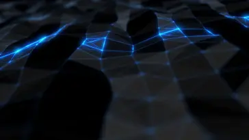 Blue Polygon live wallpaper download