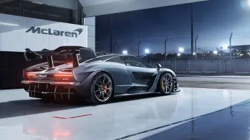 McLaren Parked With Headlights On live wallpaper download