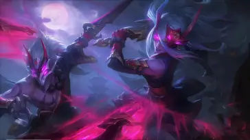 Blood Moon Katarina & Master Yi live wallpaper download
