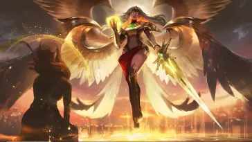 Transcended Kayle (LoL) live wallpaper download