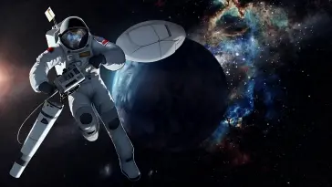 Astronaut in Deep Space live wallpaper download